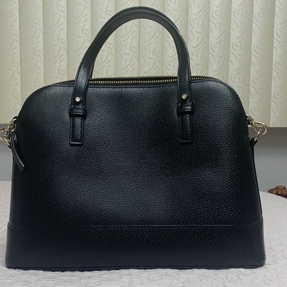 Kate Spade Black Textured Satchel - Picture 3 of 5